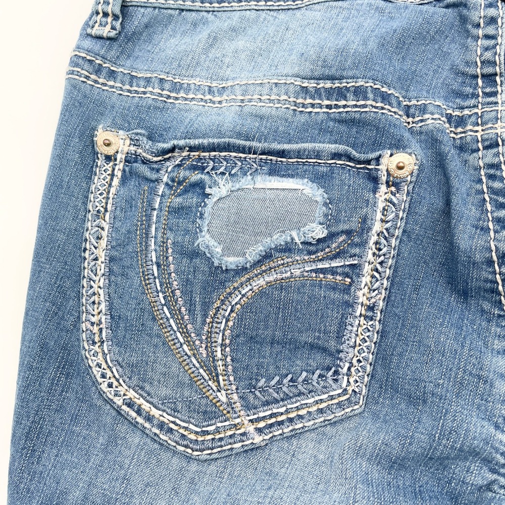 Ariya Jeans Womens Bootcut Jeans Size 14 Y2K Western Cowgirl Rodeo Preppy Girly - Picture 13 of 15